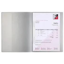 Brunnen Schnellhefter FACT!pp A4 Silber