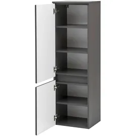 WELLTIME Kaunas Midischrank 40 x 130 x 35 cm Grau