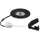 Brumberg Einbaudownlight 1er rund schwarz