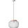 Brilliant Giada 1-flg. 40 cm zylinderförmig Metall/Holz grau/braun