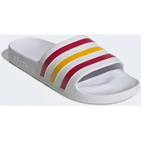 adidas Adilette Aqua Cloud White / Team Power Red 2 / Crew Yellow 40 2/3