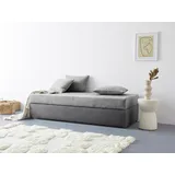 MAINTAL Polsterliege Diana 80 x 200 cm grau