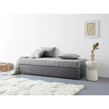 MAINTAL Polsterliege Diana 80 x 200 cm grau