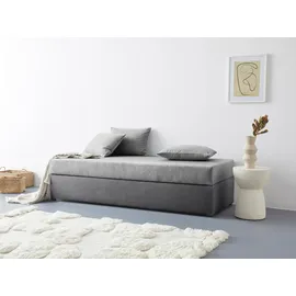 MAINTAL Polsterliege Diana 80 x 200 cm grau