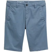 Tom Tailor Herren Slim Chino Shorts, blau, Uni, Gr.