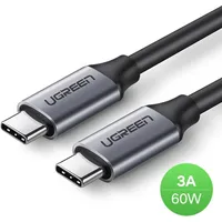 Ugreen 50751 USB Kabel 1,5 m USB C Schwarz Silber