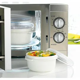 Emsa Micro Family Frischhaltedose weiß 0,5 l 3-teilig