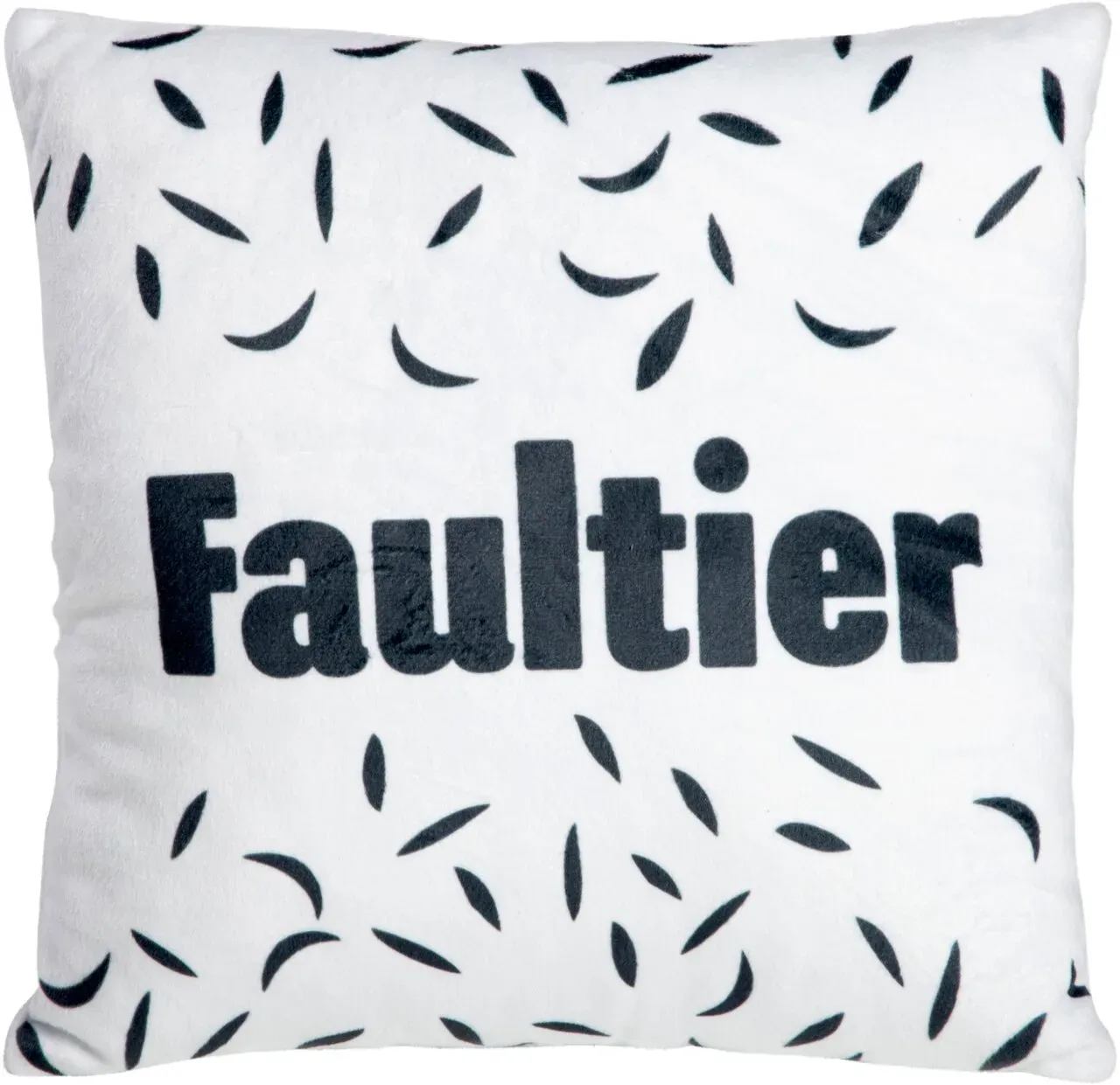Stuco Sprüche Dekokissen FAULTIER - L/B/H ca. 25.00x25.00x10.00