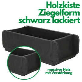 Novaliv Holzkiste 30 x 15 x 10 cm 10-tlg. schwarz