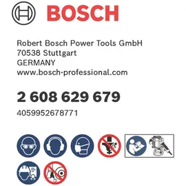 Bosch PRO Nutfräser, zweischneidig, Ø 16 mm, 1 Stück