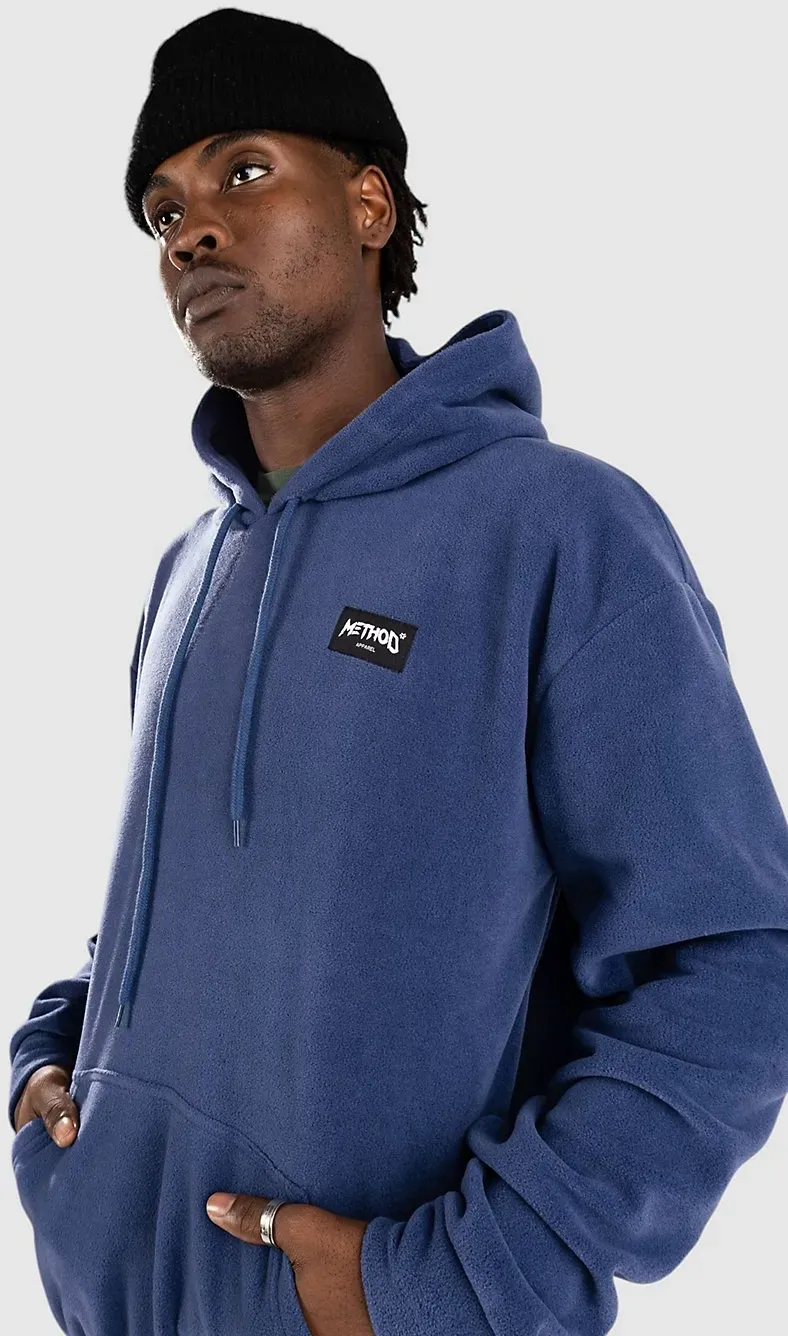 Method Mag Fleece Hoodie blue Gr. S