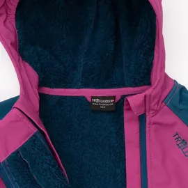 TROLLKIDS Nordkapp Overall - Bright Berry / Madeira Blue - 92 cm