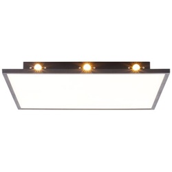 Brilliant LED Panel Xception schwarz 36W 2400lm 3000K Warmweiß easyDim per Licht...
