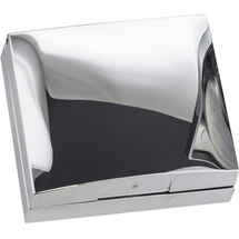 Berker 918282518 Integro Rahmen Flow Rahmen mit Klappdeckel chrom glänzend, lose