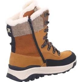 Rieker Schnürstiefel Damen Schwarz 36