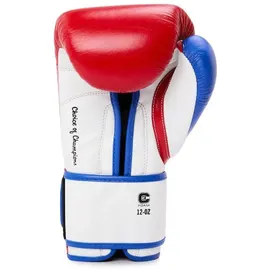 EVERLAST Powerlock OG Advanced Boxhandschuhe Rot/Weiß, Sandsack-, Mitt- - Sparring-Handschuhe mit Klettverschluss, EverDri, C3-Schaumstoff, ergonomischer Griff – Original Everlast Ausrüstung