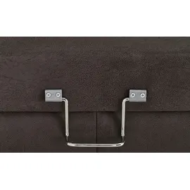 Lounge Collection Eckcouch Mikrofaser 2-Sitzer Grau