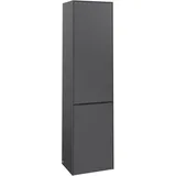 Villeroy & Boch Subway 3.0 Hochschrank C59201VR 40x171x36,2cm, Schanier links/Griff Volcano black, graphite