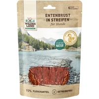 Wildes Land Entenbrust Streifen Hunde Snack WL Entenbrust Streifen 200g Hunde Snack