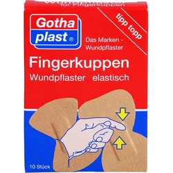 GOTHAPLAST Fingerkuppenwundpfl.elastisch 2 Größen 10 St.