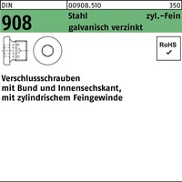 Hörger & Geßler DIN 908 Verschlussschraube Feingewinde VG M24x1,5