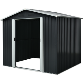 PERGART Metallgerätehaus Düsseldorf II 2,36 x 1,74 x 1,9 m schiefer