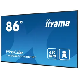 Iiyama ProLite LH8665UHSB-B1 86" schwarz