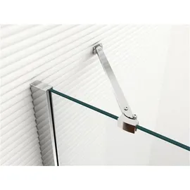 Glaszentrum Hagen Athene Eckdusche mit Pendeltür 80 x 195 cm transparent