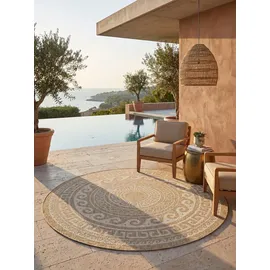 KADIMA DESIGN Teppich, Beige 200x200 cm pflegeleicht, Teppiche – Böden, Teppiche, Outdoorteppiche