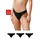 SNOCKS String 3 St. Schwarz S