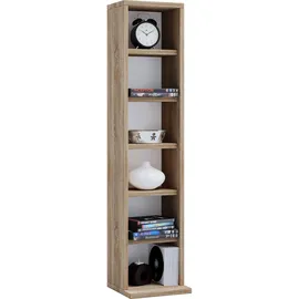 VCM Standregal 40 x 30 x 180 cm Braun