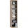 VCM Standregal 40 x 30 x 180 cm Braun
