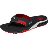 REEF Fanning Pregame Schwarz/Rot 45