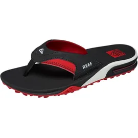 REEF Fanning Pregame Schwarz/Rot 45