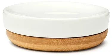 Seifenschale SAT Ella Holz/weiß SATDELLA39BI