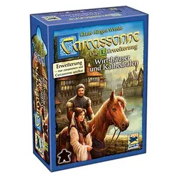 Asmodee Carcassonne - Wirtshäuser und Kathedralen (Erweiterung) Brettspiel 4015566018266 asmodee