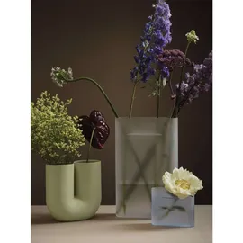 Muuto Ridge Vase, 35 cm, weiß