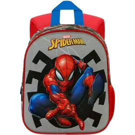 Karactermania Marvel Spiderman 3d Rucksack Grau