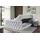 altdecor Boxspringbett AMAY-Z KING - 160x200 - H3/H4 - Hellgrau