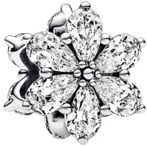 Pandora Funkelndes Herbarium Cluster Charm Silber 792623C01