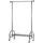 Sconto Rollgarderobe ¦ silber ¦ Metall ¦ Maße (cm): B: 120 H: 181 T: 50.0