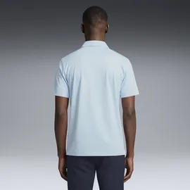 Puma CLOUDSPUN Mono Check Golfpolo weiß XL