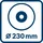 Bosch GWS 2400 J ohne Akku