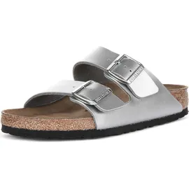 Birkenstock Arizona Birko-Flor silber 39