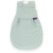 Träumeland Babyschlafsack Außenschlafsack LIEBMICH Twister, in den Größen 50/56-80/83 cm blau 56 cm