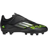 adidas F50 Club FG/MG Kinder core black/iron met./lucid lemon 38