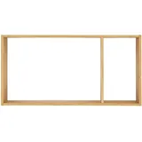 House Nordic Ember Wandregal 70 x 15 x 36 cm Braun