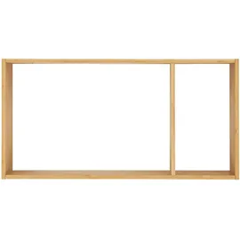 House Nordic Ember Wandregal 70 x 15 x 36 cm Braun