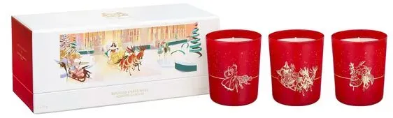 Festive Candle Trio = 3 x Candle 75 g