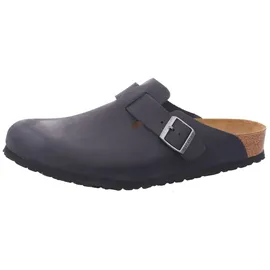 Birkenstock Boston Nubukleder geölt schwarz 46